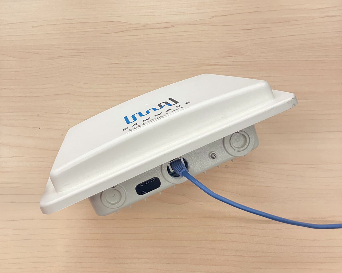 取り付けも工事も簡単。低コストでの構築が可能